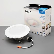 WiZ 604298 6&quot; Recessed Color and Tunable Wi-Fi Smart LED Downlight White - £11.18 GBP