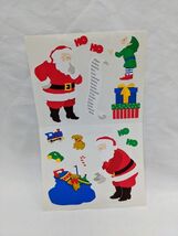 Vintage 2000 Mrs Grossmans Santa Stickers - $190.77 MXN
