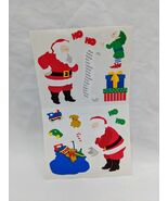 Vintage 2000 Mrs Grossmans Santa Stickers - $190.77 MXN