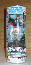 Star Wars Galactic Heroes Xmas Figures C3PO Chewbacca Han Solo Stocking ... - £59.94 GBP