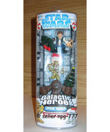 Star Wars Galactic Heroes Xmas Figures C3PO Chewbacca Han Solo Stocking ... - £59.24 GBP