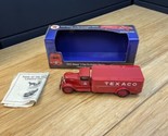 Vintage 2002 Ertl Texaco 1935 Dodoge 3 Ton Platform Truck 1:38 Bank KG - $19.80