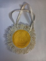 Daisy Handbag ROCKAHULA Yellow Snap Closure Novelty Boho Bag Pouch Pruse - $436.48 MXN