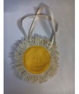 Daisy Handbag ROCKAHULA Yellow Snap Closure Novelty Boho Bag Pouch Pruse - $436.48 MXN