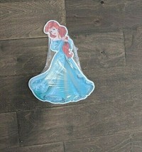 12&quot; Disney Little Mermaid ARIEL  3d cutout retro USA STEEL plate display ad Sign - £38.77 GBP