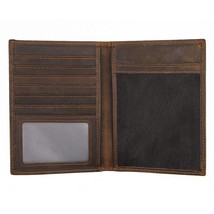 Multiple Card Slots Travel Leather Passport Wallet - $47.98