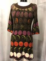 Aryueh  Womem&#39;s Dress Multi Color Polka Dot Print Dress Size Medium NWT - £38.93 GBP