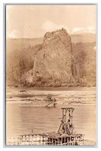 RPPC Fish Wheel and Castle Rock  Columbia River Highway OR Dimmitt Postc... - £6.27 GBP