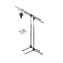 Microphone Stand with Boom Arm (Pack of 2) by GRIFFIN - Adjustable Holder Mount  - £32.98 GBP