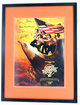 Super Troopers 2 Facsimile Cast Signed Framed 18x24 Poster Display - $79.19