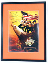 Super Troopers 2 Facsimile Cast Signed Framed 18x24 Poster Display - £62.27 GBP