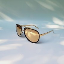 Linda Farrow LFL/441/3 gold plated 18k sunglasses aviator frame  61-17 140 - $436.46