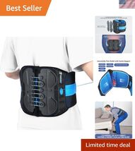 Lumbar Support Belt,Back Brace for Lower Back Pain Women Men Low Back Re... - $100.55