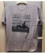 BILLY JOEL (LG) T-Shirt &quot;THE PIANO MAN&quot; Concert Tour~Rock\Pop~Tan - $12.86