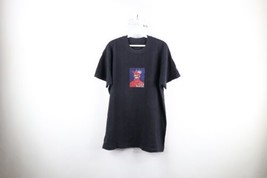 Vintage 90s Streetwear Mens Size Large Paul Bristow Art Monster T-Shirt Black - £47.44 GBP