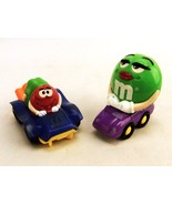 Lot of 2 M&amp;Ms Miniature Dispensers, Burger King Kids&#39; Meal Toy Cars, Vin... - €12,58 EUR