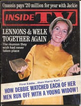 Inside TV 12/1969-Macfadden-Jackie O-Peggy Lipton-Robert Stack-star pix-VG - £32.04 GBP