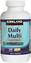 Kirkland Signature Daily Multi, 500 Tablets - $39.99