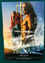 AQUAMAN () DC Comics Warner Bros  movie 11&quot; x 17&quot; promotional poster - $20.92 CAD