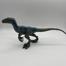 Jurassic World Fallen Kingdom Velociraptor Blue Dinosaur Figure(2017 Mattel) - £10.45 GBP