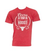 Coors Banquet Vintage Rodeo Tee Shirt Red - £27.87 GBP+