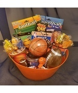 Football and Basketball Gift Basket - $75.00