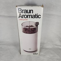 New Braun Aromatic Coffee Grinder KSM2 2.5 OZ Capacity 12 Cups Automatic Grind - £52.30 GBP