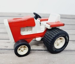 Tonka VTG Pressed Steel Lawn Tractor Red and White Farm Farming 1970s 811002 - £6.43 GBP