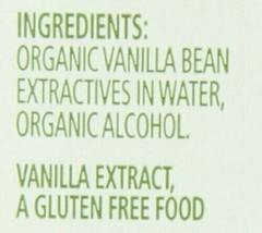 Simply Organic Pure Vanilla Extract, Certified Organic, 4-Ounce Glass Bo... - £20.78 GBP