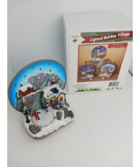 Gerson International Lighted Holiday Village Animatronic Lighted - $495.58 MXN