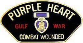 Purple Heart Gulf War Veteran Combat Wounded Pin - £19.53 GBP