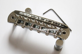 Jazzmaster Jaguar Mustang Style Chrome Guitar Bridge for Project NEW - £18.56 GBP