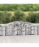  Gabion Basket Set of 4 Silver Galvanized iron Extra Large - €1.487,96 EUR