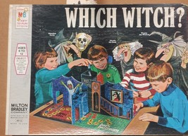 Vintage WHICH WITCH Board Game Milton Bradley 2 Complete Games in 1 Box - £140.20 GBP