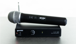 Gemini - UHF-01M F1 - Single Channel Wireless Microphone System - £55.00 GBP