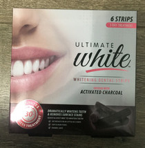 2Boxes“Ultimate White” Whitening Dental Strips Infused w/Activated Charc... - £10.96 GBP