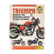 Triumph Bonneville, T100, Speedmaster, America, Thruxton &amp; Scrambler Service &amp; R - $35.00