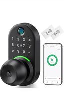 Smart Door Knob Fingerprint Door Lock Biometric Door Lock with Key &amp; App... - $62.99