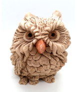 Resin Owl Figurine 3 1/2&quot; Tall- Who? - £7.81 GBP