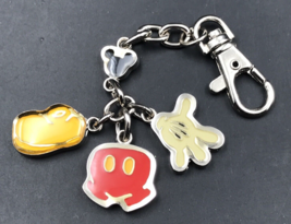 Disney Store Mickey Mouse Purse Bag Charms Hand Foot Waist Ears 4.75&quot; Long - £9.74 GBP