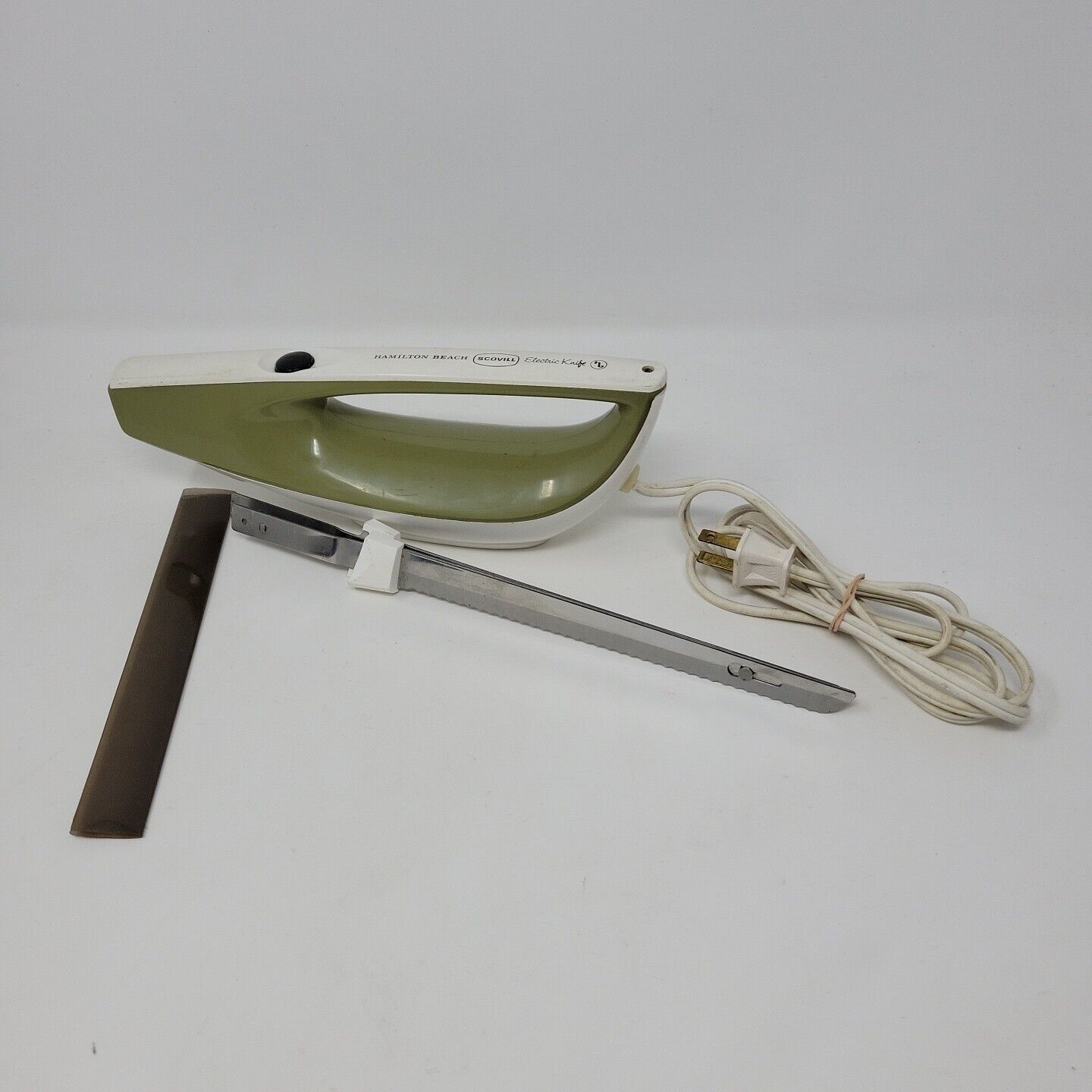 Primary image for Vintage Hamilton Beach Avocado Green Electric Carving Knife Scovill 275A Tested