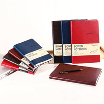 256 Pages PU Leather Vintage Journal A5/B5 Notebook Lined Paper Writing Diary - £18.47 GBP+