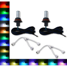 9007 HB5 27 SMD RGB Multi-Color Changing Shift Led DRL Fog Light Bulb Nc Pair - $24.95