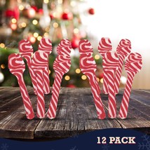 Spoon Peppermint Candy CANE-ORIGINAL RED-WHITE Twist Limited Bulk PAC-PRICE Now! - £11.11 GBP+