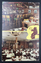 1965 Johnnie Held&#39;s Brown Bear German Restaurant Chicago IL Postcard Postage Due - £7.42 GBP
