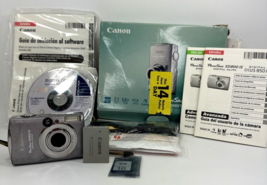 Canon PowerShot Digital Elph SD800 IS Camera Tested &amp; Works Scratches an... - £64.24 GBP