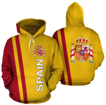 Spain Country Flag Hoodie Adults And Youth - £43.73 GBP