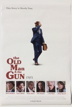 The Old Man &amp; The Gun Original Movie Poster Two-Sided Teaser Version 27x40  - £6.95 GBP