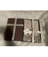 Italian Woollen Treasures Men&#39;s Pure Cashmere Soft Scarf 18&quot;X 71&quot; NEW IN... - $137.64 CAD