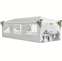 Carpa 10x30 Pies Toldo Para Fiestas Exteriores y Patio Tienda De Boda He... - $147.46